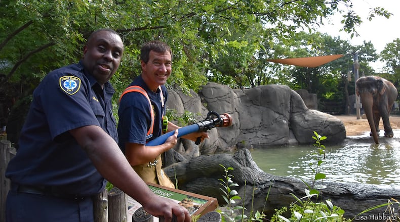 The Cincinnati Zoo & Botanical Garden's Hometown Heroes celebration offers free admission to front line healthcare workers, active fire and police personal and active and retired military. CONTRIBUTED / CINCINNATI ZOO AND BOTANICAL CENTER