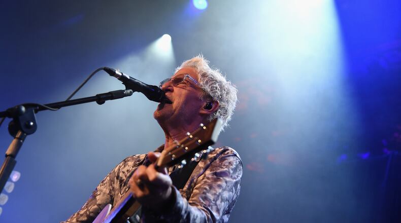 NEW YORK, NY - OCTOBER 15:  Kevin Cronin of REO Speedwagon performs onstage at the T.J. Martell 40th Anniversary NY Gala at Cipriani Wall Street on October 15, 2015 in New York City.  (Photo by Mike Coppola/Getty Images for T.J. Martell)