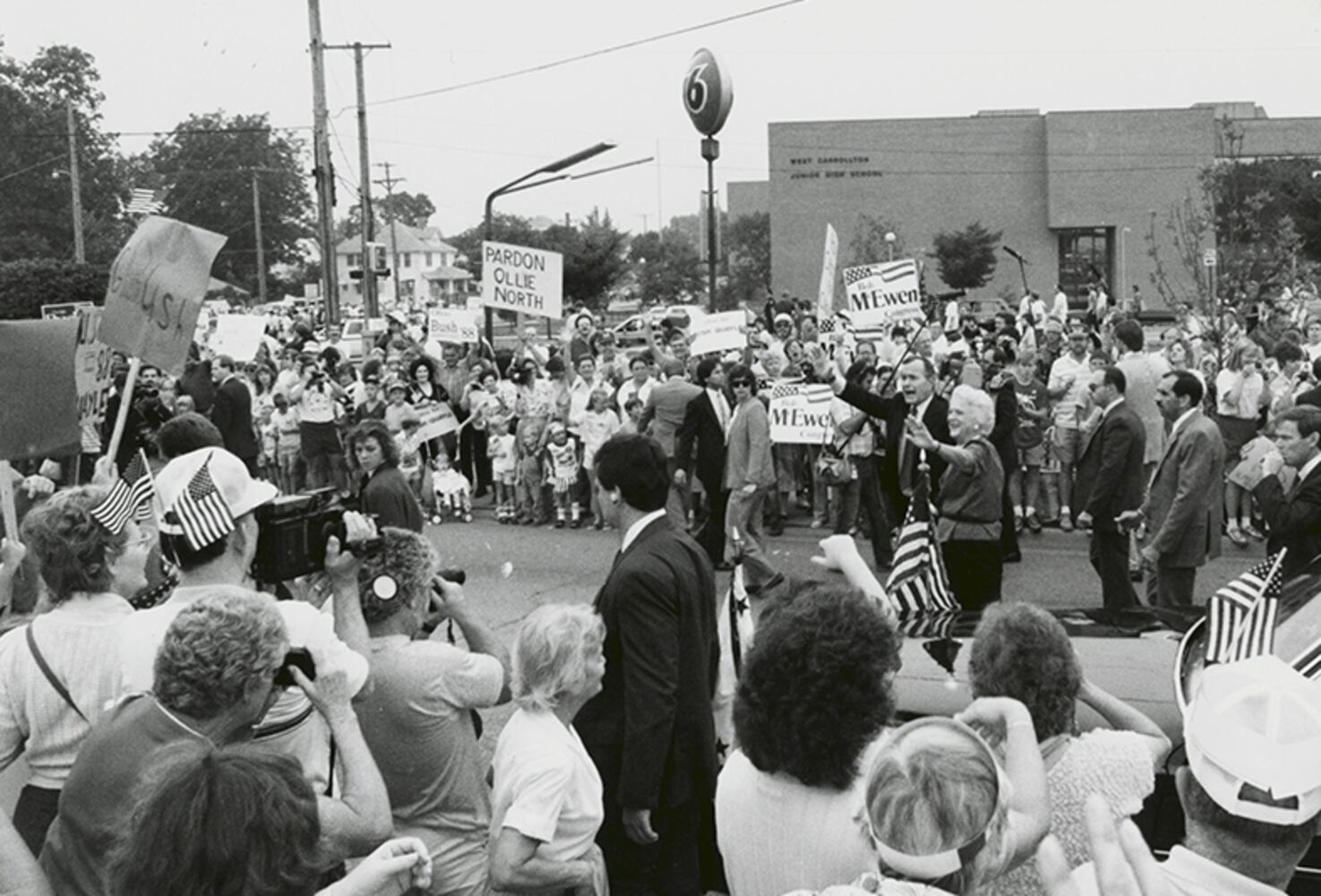 George H.W. Bush appearances in southwest Ohio