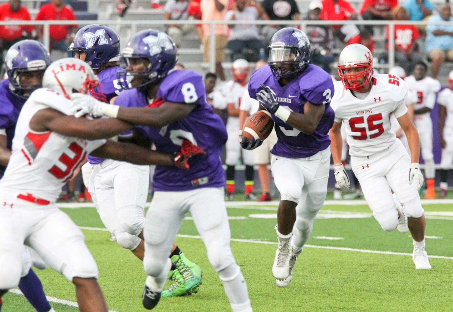 Middletown vs Lima Sr. football