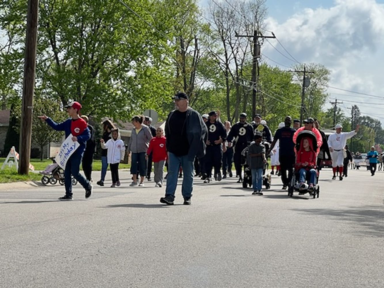 Nuxhall fields parade and opening day