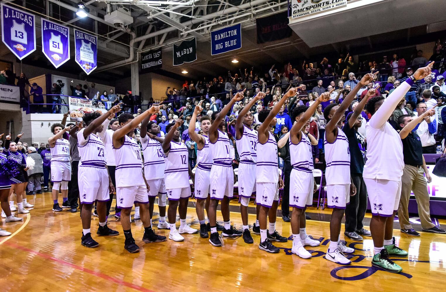 Middletown vs Hamilton Basketball