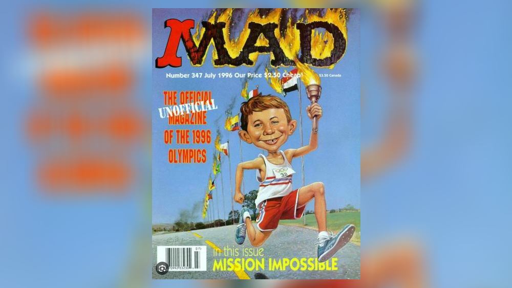Local  MAD  magazine exhibit has 150 humorous works of art , including covers