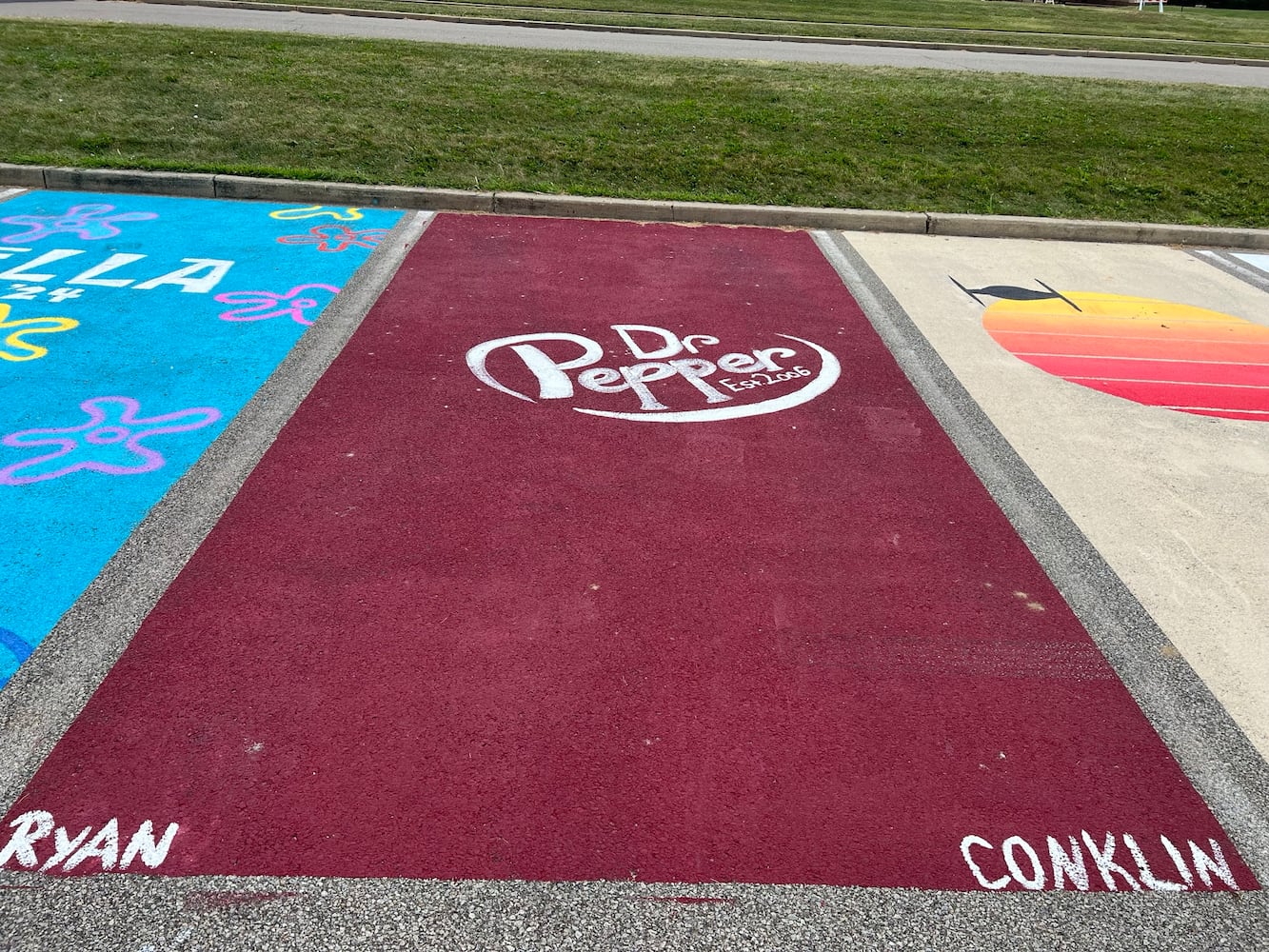 Fairfield High School senior parking lot spaces