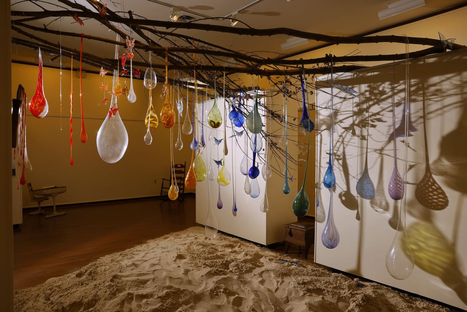 Darren Goodman Glass exhibit