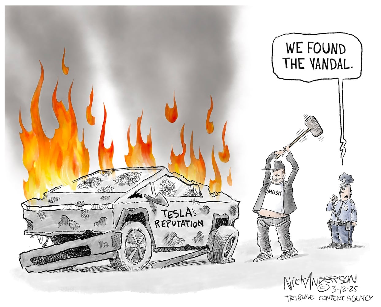 CARTOONS: Nick Anderson, March 15, 2025