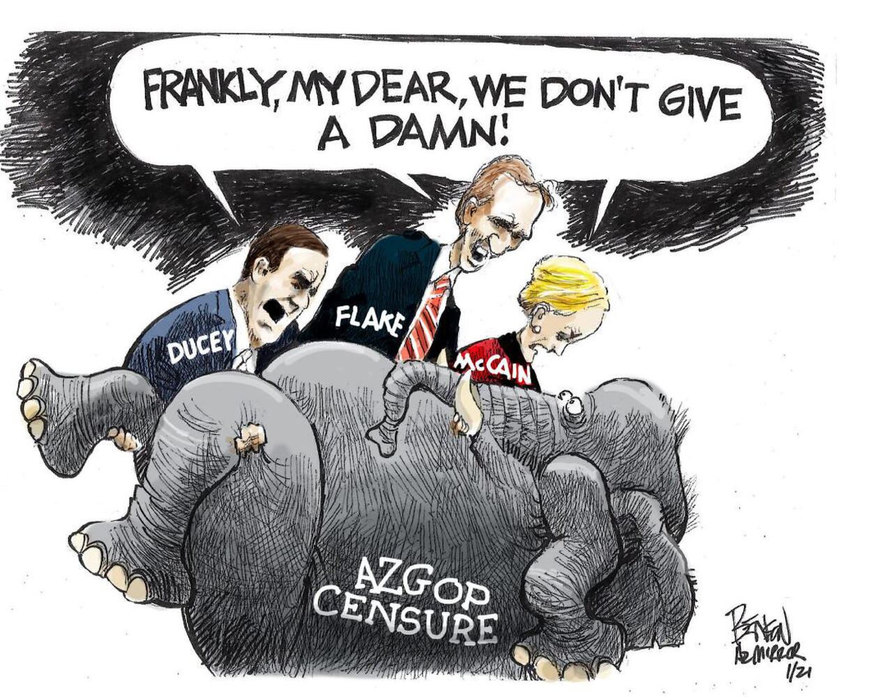 Week in cartoons: Executive orders, unity and more