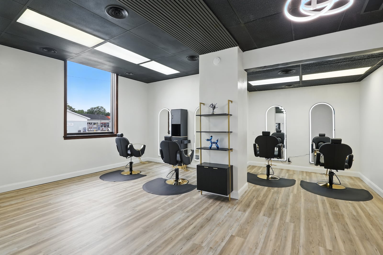 Four open-floor spaces are available to rent for $145/week. Luana King/PROVIDED