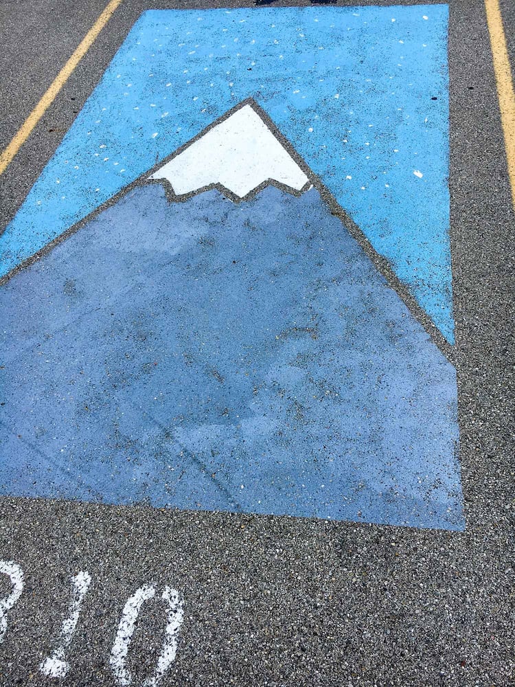 PHOTOS Lakota East seniors paint parking spots
