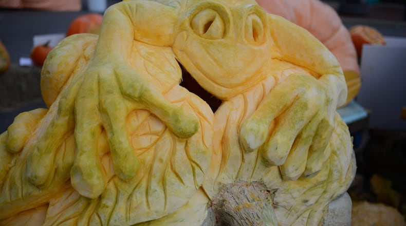 In its sixth year, Operation Pumpkin will return to downtown Hamilton on Friday, October 13 through Sunday, October 15. The annual festival will feature its first sculpting competition as well as a sanctioned, giant pumpkin weigh-off, decorated pumpkins, a Lil Miss Punkin contest, a pet parade, amusement rides, and live entertainment all weekend. CONTRIBUTED PHOTOS