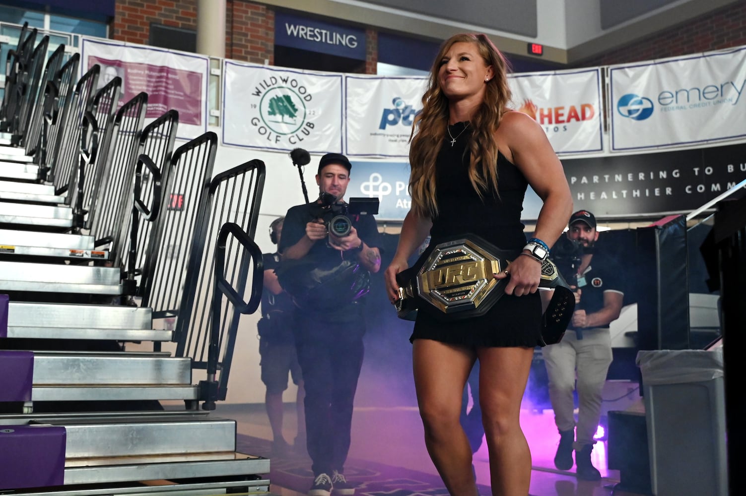 Kayla Harrison returns to Middletown