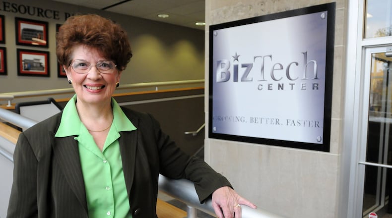 Marilyn Collmer, who managed the BizTech Center in Hamilton for 10 years, died Jan. 7 at Hospice Care of Dayton. BizTech Center is now known as Hamilton Mill. STAFF FILE/2009