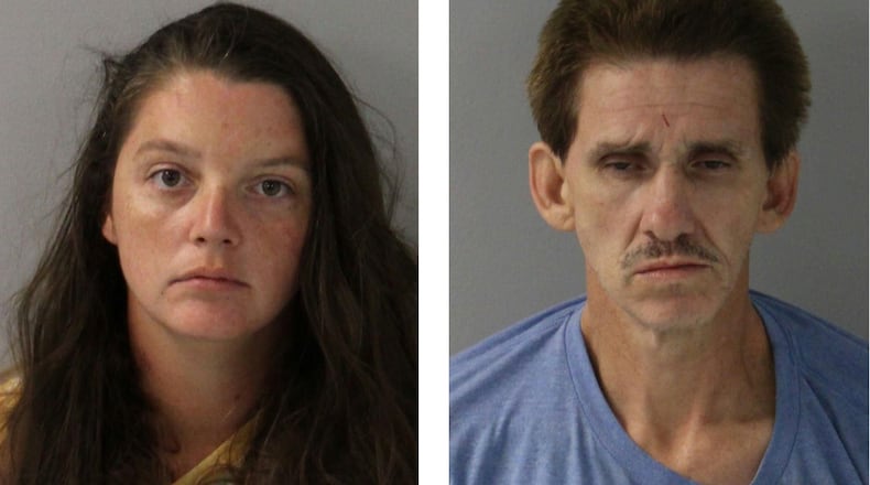 Stephanie L. Sandlin, 29, of Lefferson Road and Justin E. Simpson Jr., 48, of Roosevelt Boulevard in Middletown. CONTRIBUTED PHOTOS