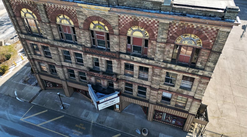 The city of Middletown awarded $265,000 in ARPA grants to the Sorg Opera Revitalization Group to help with mortgage payments and roof repairs. The 130-year-old Sorg Opera House continues being renovated through the efforts of an all-volunteer group with proceeds from grants and donations. NICK GRAHAM/STAFF