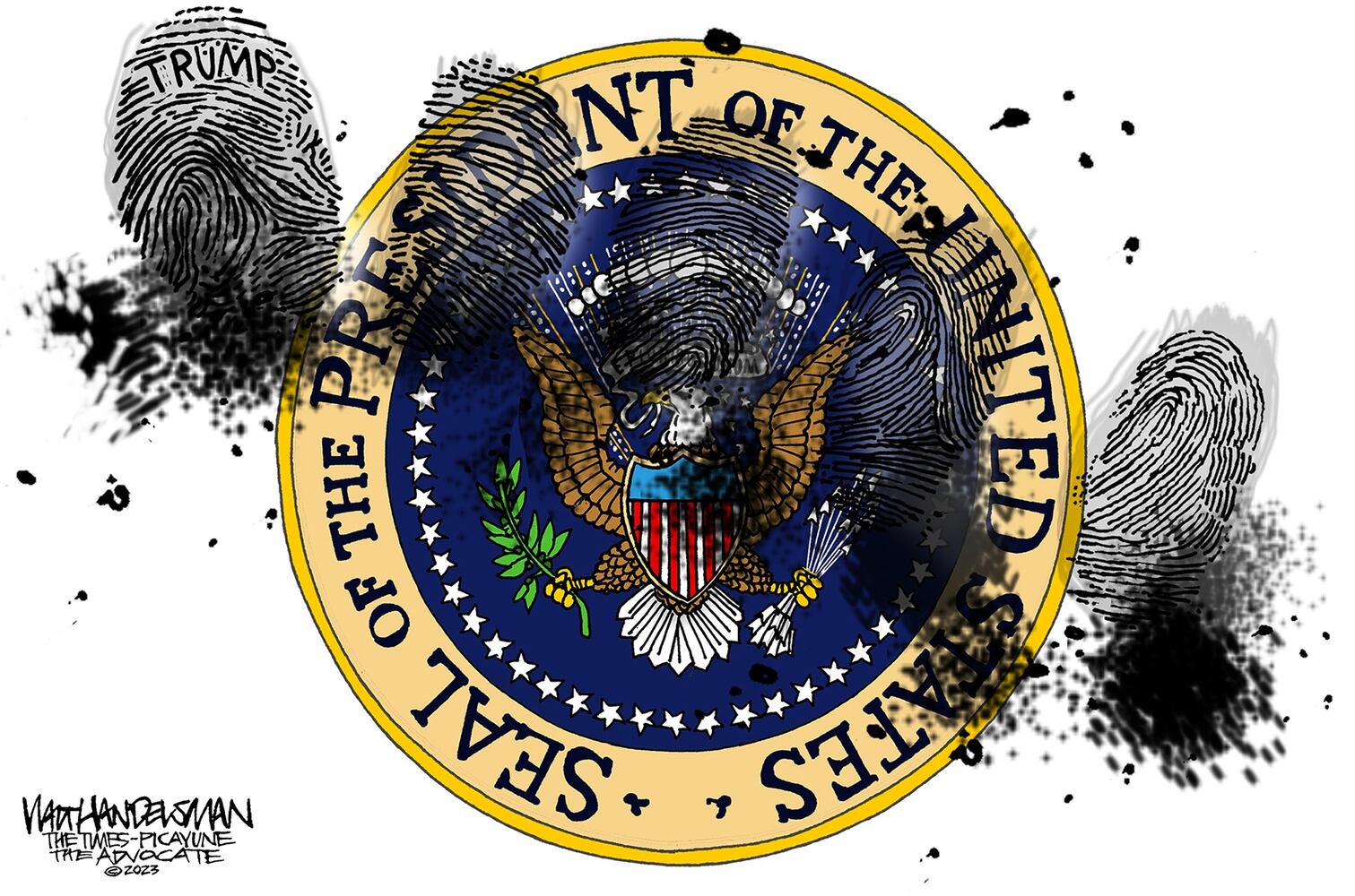 WEEK IN CARTOONS: Trump indictment, school shooting and more