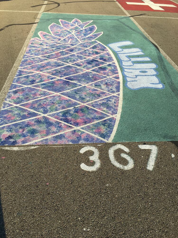 Lakota West senior parking spaces