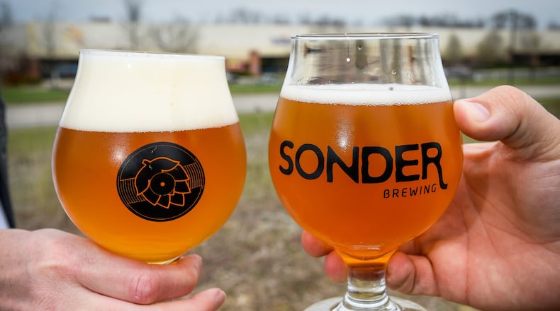 Justin Neff, along with partners Daniel Schmerr and Jennifer Meissner, announced plans to build Sonder’s 16,000-square-foot indoor brewery and taproom and its outdoor facilities from the ground up in March 2017. NICK GRAHAM/STAFF