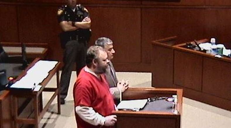 Christopher Edwards was sentenced Thursday to 4 to 6 years in prison, with 214 days jail credit for felonious assault. STAFF/LAWRENCE BUDD