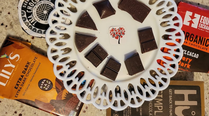 A variety of fair trade chocolate is offered at MOON Co-Op store in Oxford. CONTRIBUTED