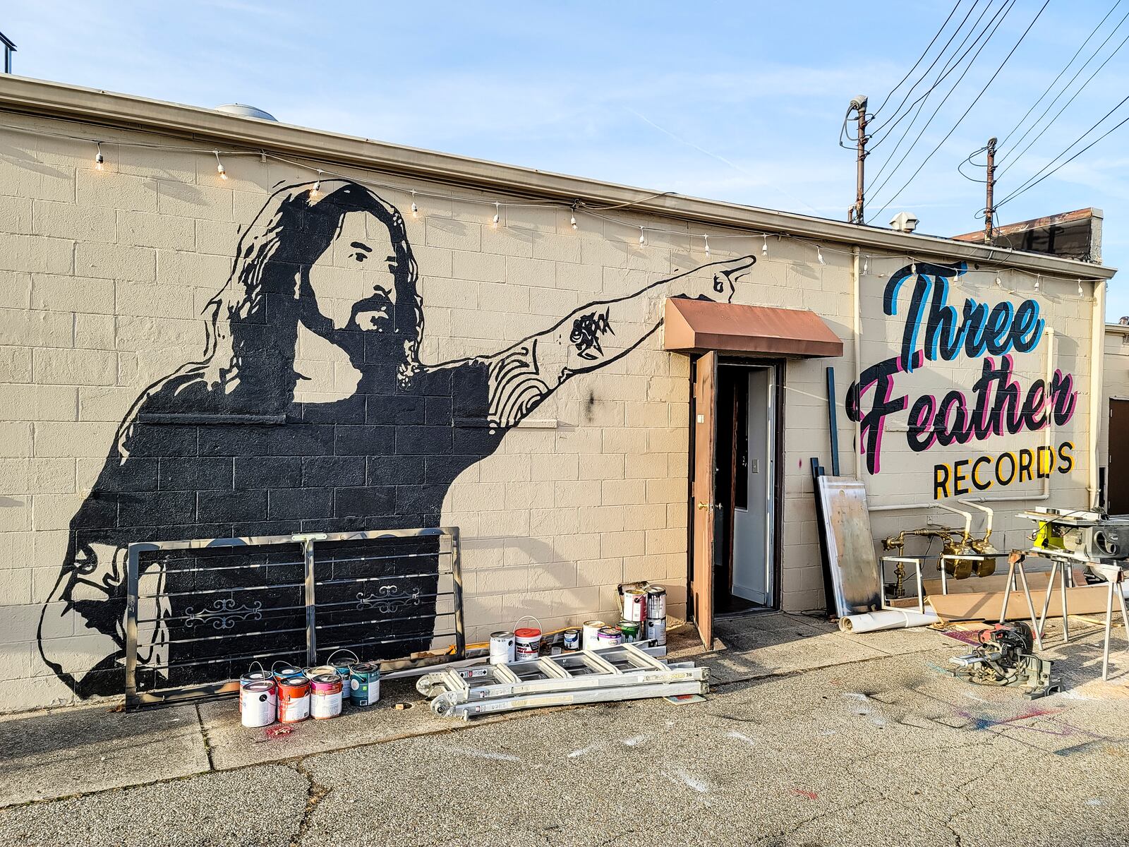 Three Feather Records is now open on 1105 Magie Drive in Fairfield. The shop has new and used records, turntables and accessories, guitars, music posters, t-shirts, books and more. Most of the shelving in the store is on wheels so it can be moved out of the way for live music performances on occasion. The shop is run by Eric DePrato and his two sons Jack and Mitch. NICK GRAHAM / STAFF