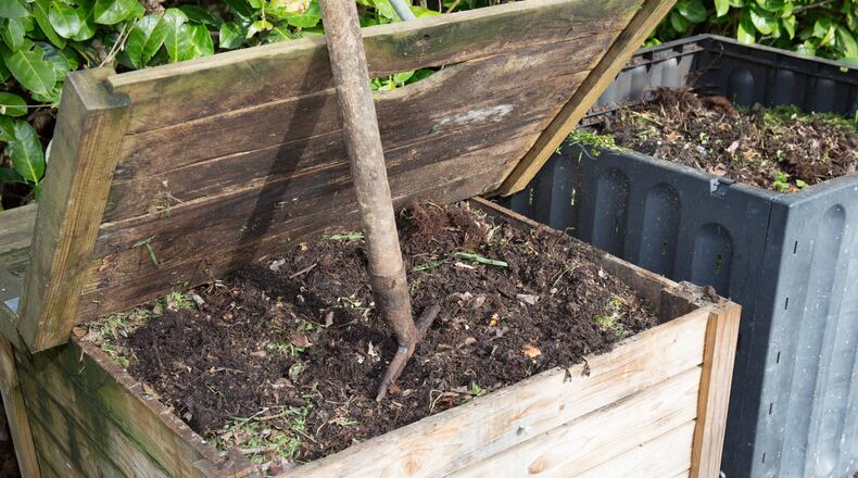 Whether you have a spacious garden and several trees and shrubs or a tiny plot, you can benefit from a compost bin. iSTOCK?COX