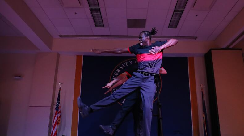 Step Afrika! will return to Miami University’s Parrish Auditorium to perform at 6 p.m. April 13. The event is free, and open to the public. ERIKA PRITCHARD/CONTRIBUTED