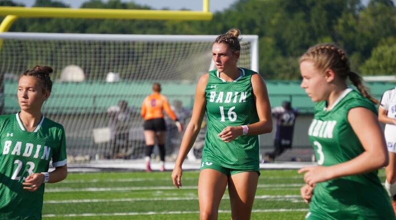 Badin senior Braelyn Even leads the team in goals scored and assists. CHRIS VOGT / CONTRIBUTED