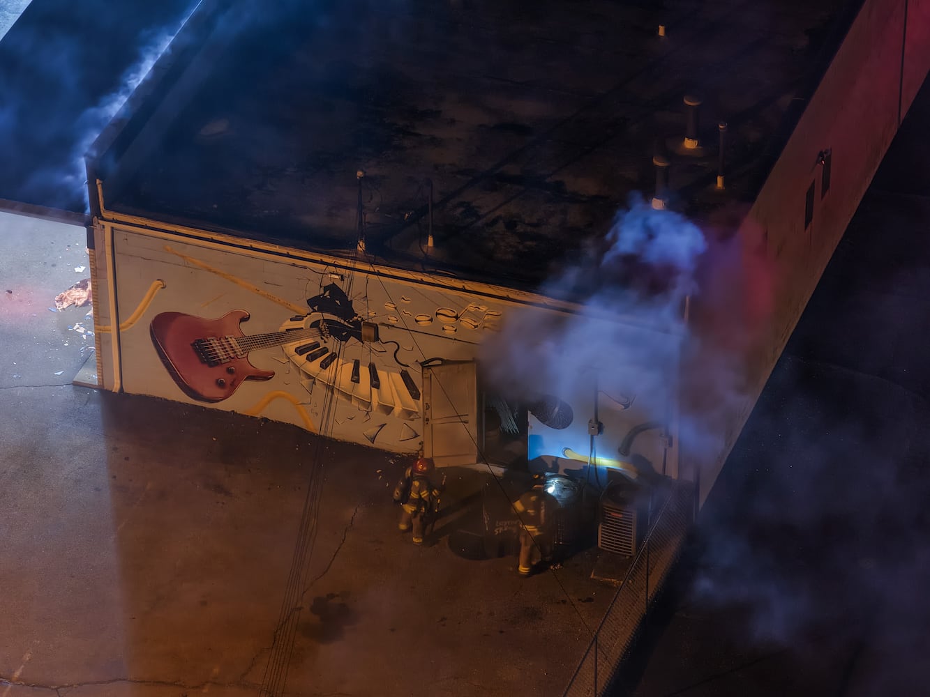 012016 Lester's Rock shop fire