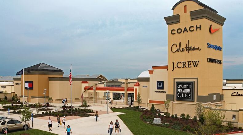 Cincinnati Premium Outlets has announced the opening of new retail brands in 2022. FILE
