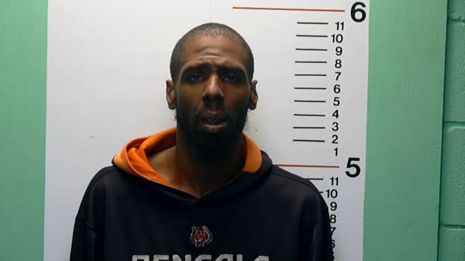 Darnell Dollar, 33, was charged with murder after he was arrested Wednesday following an investigation into the fatal assault of a 61-year-old woman. MIDDLETOWN CITY JAIL