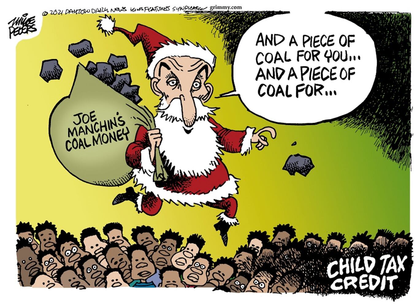 WEEK IN CARTOONS: Omicron Christmas, Joe Manchin and more