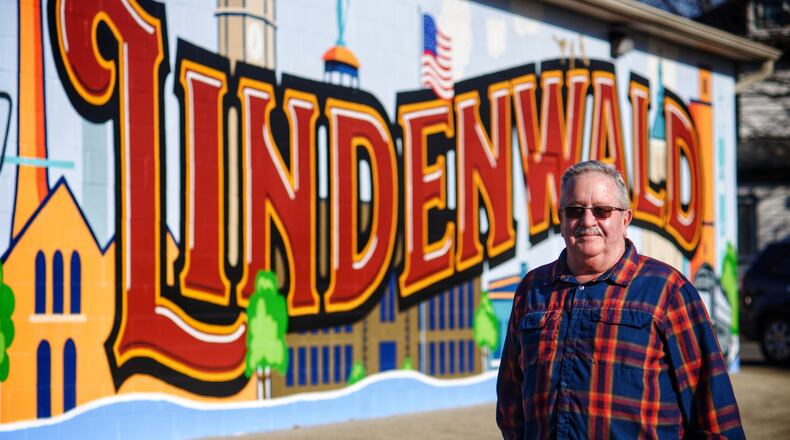 Frank Downie is stepping down from 17 Strong board but not from supporting Lindenwald and the city of Hamilton. NICK GRAHAM / STAFF