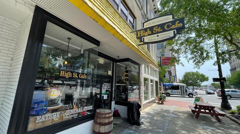 The High St. Café Will have a different business model beginning Monday, May 23, 2022, as it will focus on catering and retail sales, with a pared down menu. MICHAEL D. PITMAN/STAFF