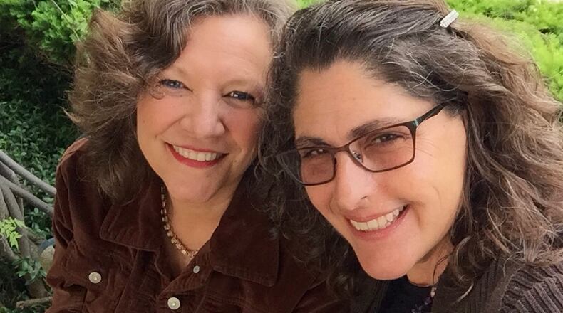 Lisa Biales (left) and Laurie Neyer make up the duo the Hotsie Totsies. CONTRIBUTED