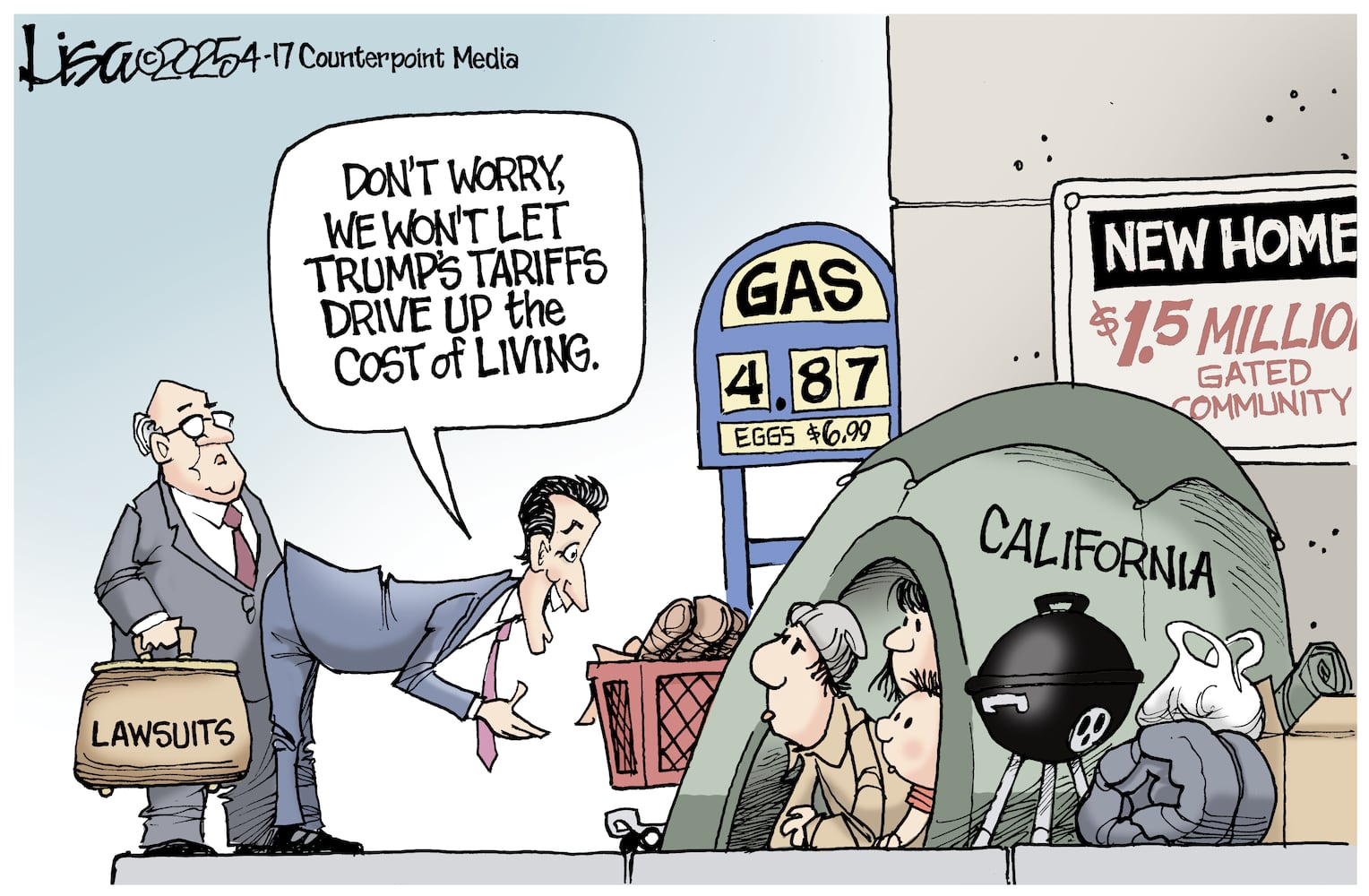 CARTOONS: Lisa Benson, April 21, 2025
