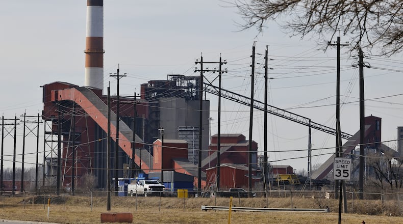 An out-of-commission stack at Cleveland-Cliffs in Middletown will be demolished Tuesday morning and residents may feel “a very short ground vibration” during the one-minute event. NICK GRAHAM / STAFF