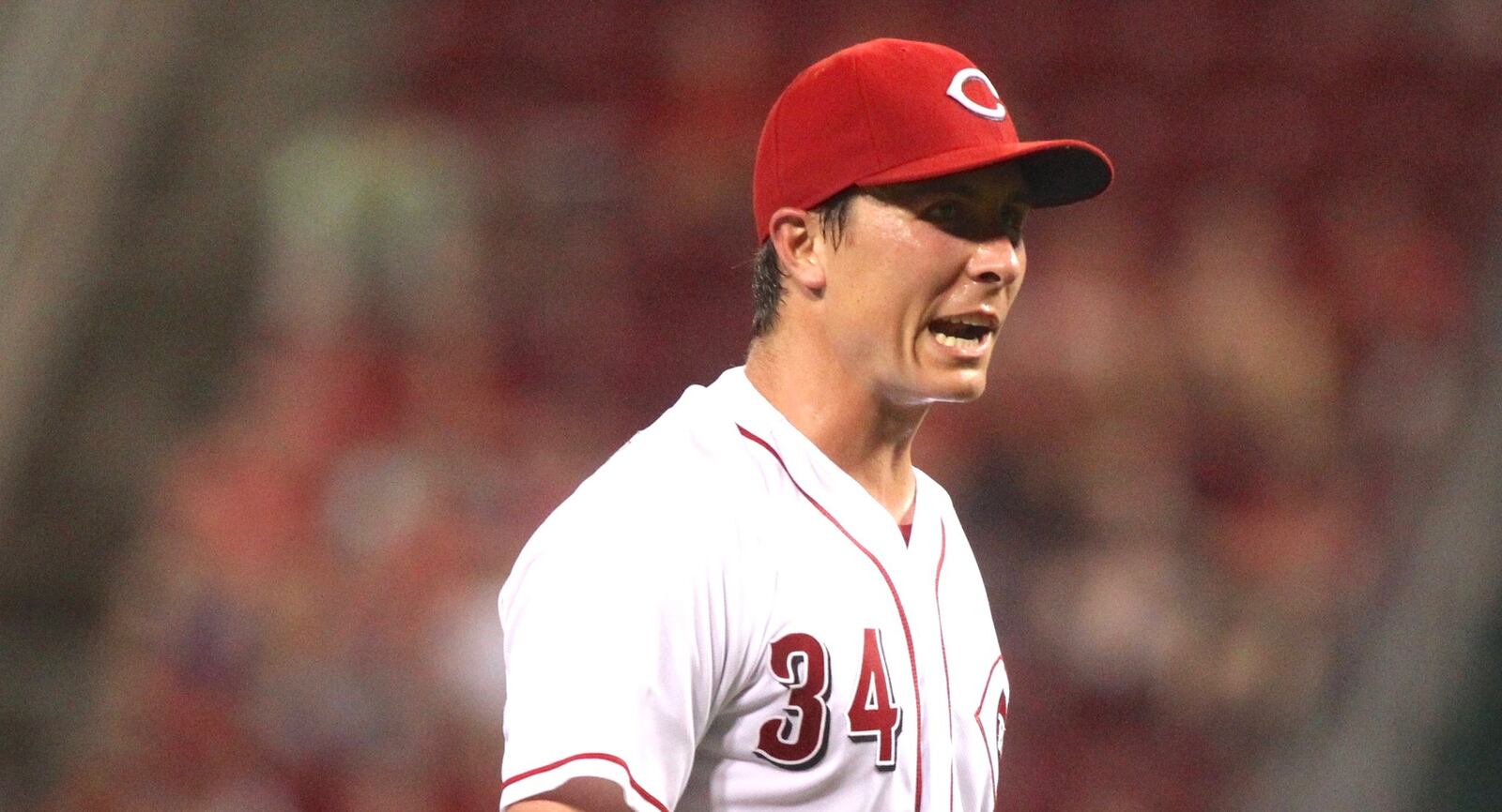 Reds against the Marlins on Friday, July 21, 2017, at Great American Ball Park in Cincinnati. David Jablonski/Staff