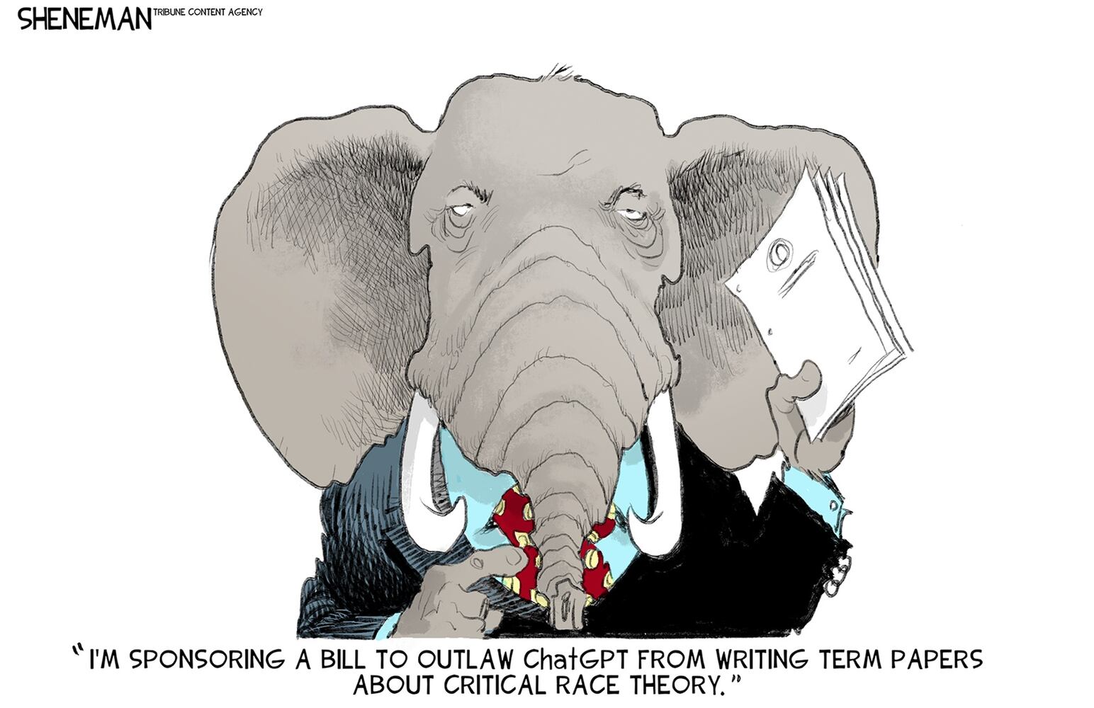 WEEK IN CARTOONS: Ohio train derailment, ChatGPT and more