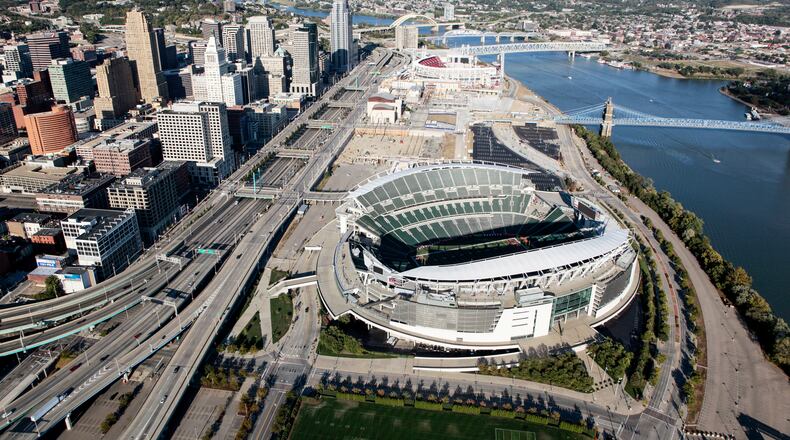 Everyone who donates Tuesday through Friday at any Community Blood Center mobile blood drive or the Dayton CBC Donation Center will be automatically entered in a drawing to win two free tickets to the Saturday NFL playoff game between the Bengals and Raiders at Paul Brown Stadium in Cincinnati. (Photo: Business Wire)