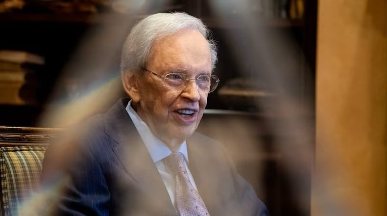 Dr. Charles Frazier Stanley has died at age 90. BEN GRAY/ATLANTA JOURNAL CONSTITUTION