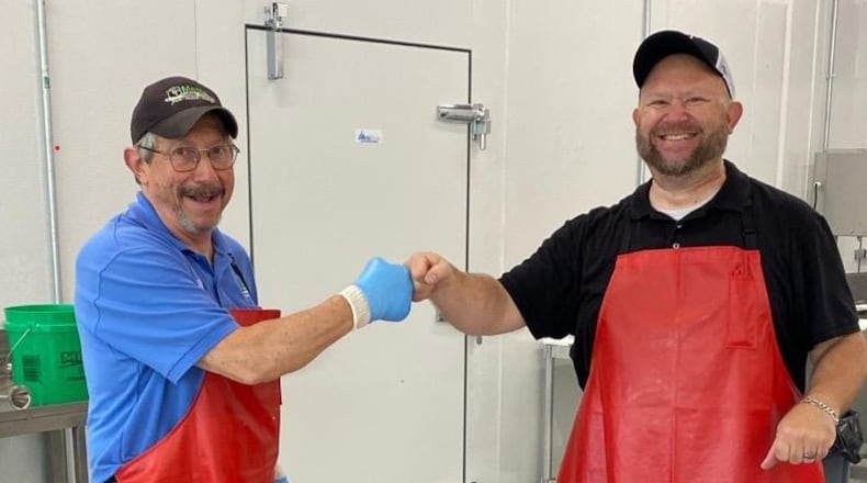 Chuck and Jeremy Toulouse own Special T Meats, which they opened on Tylersville Road in Hamilton in May 2022. CONTRIBUTED