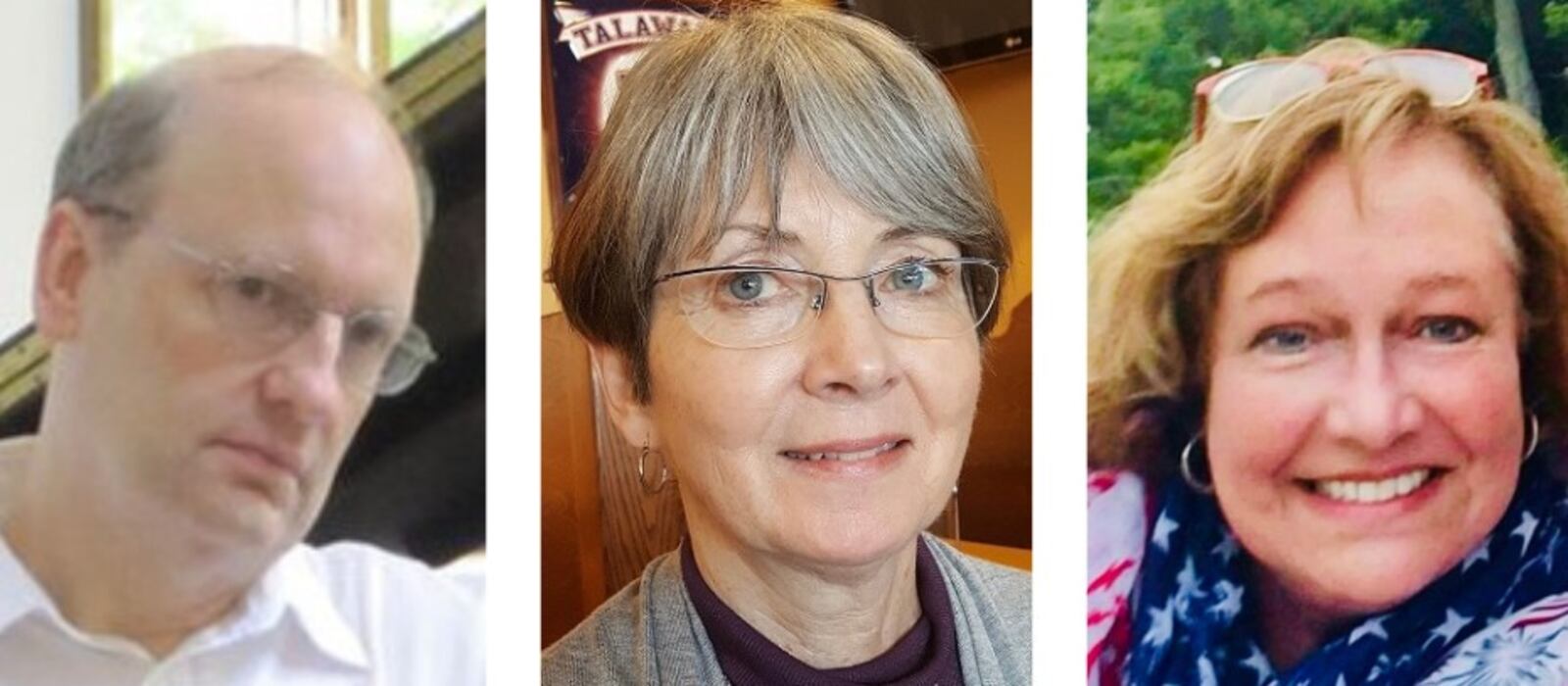 Bruce Murray, Valerie Elliott and Ann Whelpton are the Citizens of the Years in Oxford, recognized for the long years of service in their jobs that supported the community.