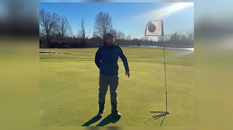 Chris Dynes has been the superintendent of the Hueston Woods Golf Course for just over a year and a half. EGOR ZOTOV/OXFORD OBSERVER
