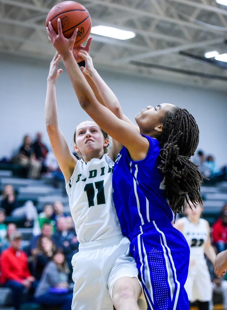Badin vs Hamilton Girls Basketball