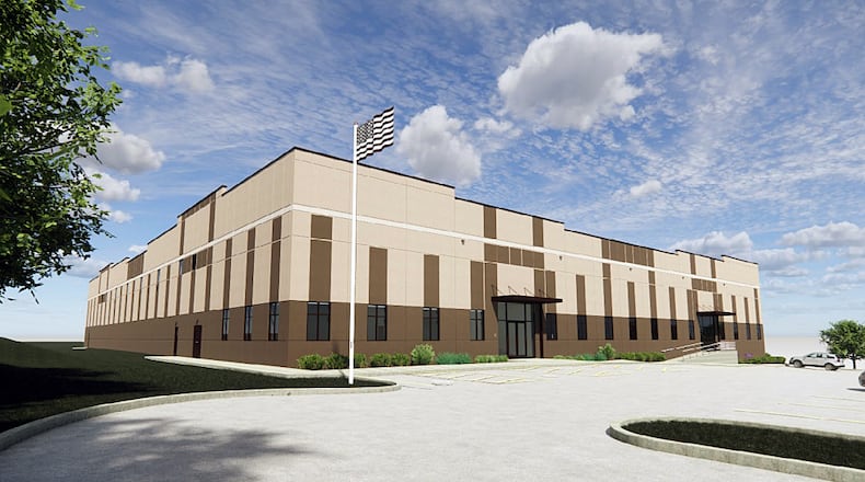 Image Solutions Apparel purchased this building at 3750 Port Union Road and plans to construct a 50,000 square-foot addition, doubling its size. CONTRIBUTED