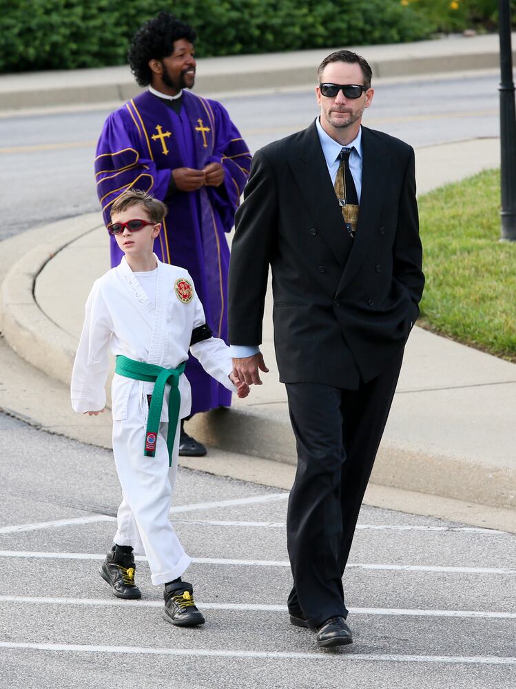 Funeral for slain officer Sonny Kim