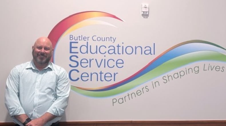 A Butler County school specialist has been chosen as one of only 12 nationwide to help local school systems – and those across the region – to begin using artificial intelligence (AI) in classrooms. Dave Clark, curriculum specialist at the Butler County Educational Service Center (BCESC) in Hamilton, has been named one of a dozen recently appointed “Lead Trainers” nationwide for a major initiative helping school districts implement AI responsibly, said BCESC officials. (Provided)