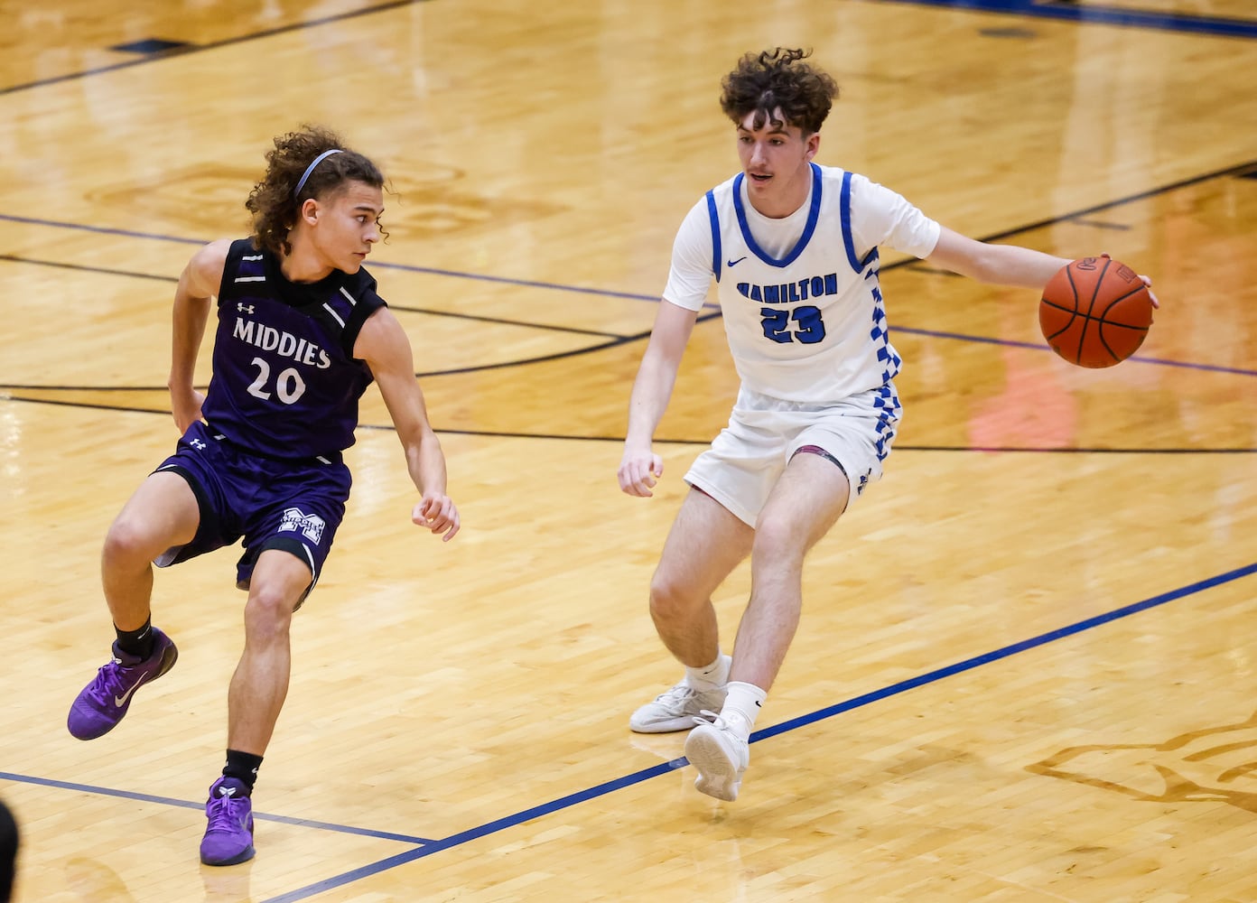 012326 Hamilton vs Middletown basketball