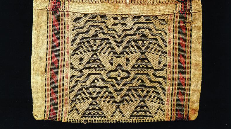 Myaamia ribbonwork is an art form based on the layering, cutting, folding and sewing of ribbons to produce beautiful and complex geometric designs. CONTRIBUTED