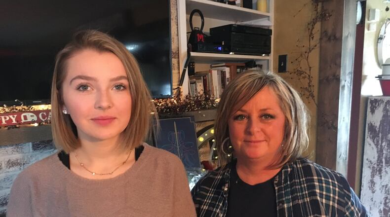 Jody Cole, 48, says she admires her daughter, Mattie, 16, a sophomore at Madison High School, who was diagnosed with bone cancer. Mattie has started chemotherapy treatments and calls cancer part of God’s plan.